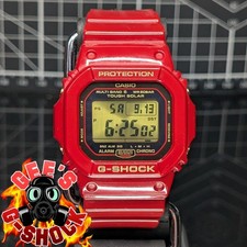 Casio G-Shock GW-M5610 Rising Red Black Gold Solar Multiband 30 Anniversary 2013