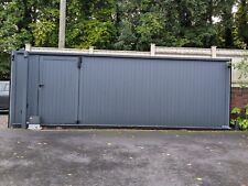 Anthracite grey driveway metal Gate second hand 