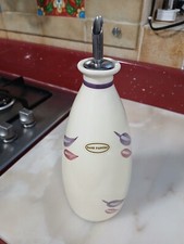 Hand Painted Olive Oil Pourer Drizzler Vintage 20 cm high + spout