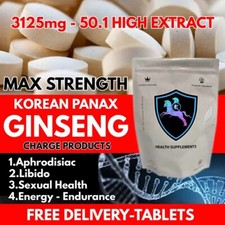 Korean Ginseng MAX 3125mg 120