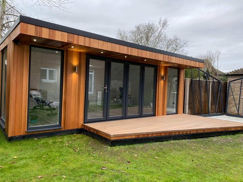 Insulated garden room - insulated,