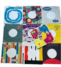 Ten Vintage Record Sleeves, In