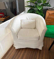 IKEA TULLSTA White Arm Chair