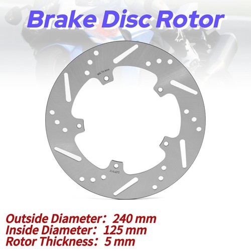Rear brake rotor - brake,