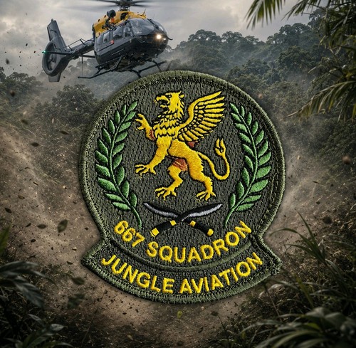 667 squadron army air - -, uk