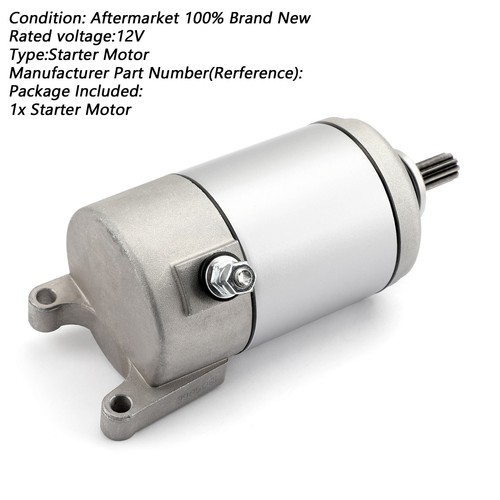Atv starter motor for - starter,