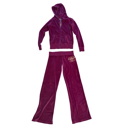 Vintage y2k pink velour - y2k,