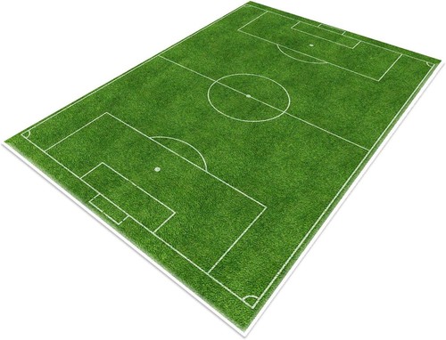 Soccer field rug - soccer, football