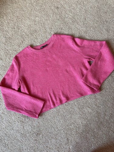 Zara bright pink cropped - bright,