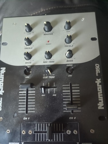 Numark dm950 pre amp - pre-amp, mixer