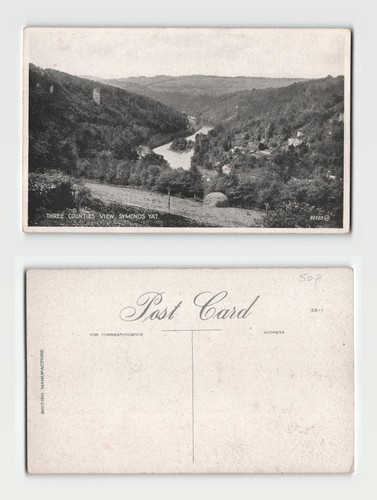 Postcard three counties - -,