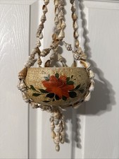 Vintage Seashell Plant Hanger