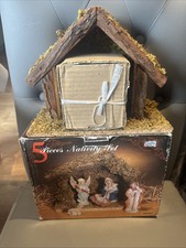 Vintage Christmas Nativity Set