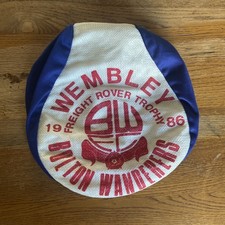 Bolton Wanderers Freight Rover Trophy Flat Cap 1986