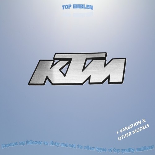 Ktm emblem replacament badge - ktm,
