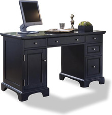 Elegant Bedford Black Pedestal