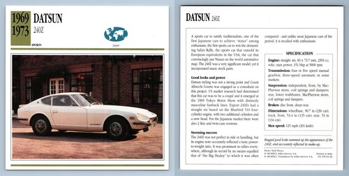 Datsun 240z 1969 73 - -,