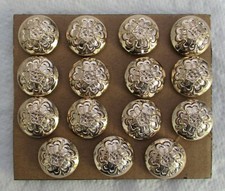 15x British Army:"QUEEN'S LANCASHIRE REGIMENT BUTTONS" (19mm, No.1 Dress, New)