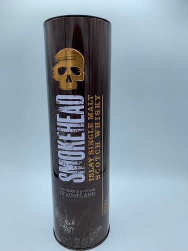 Smokehead whiskey empty - smokehead,