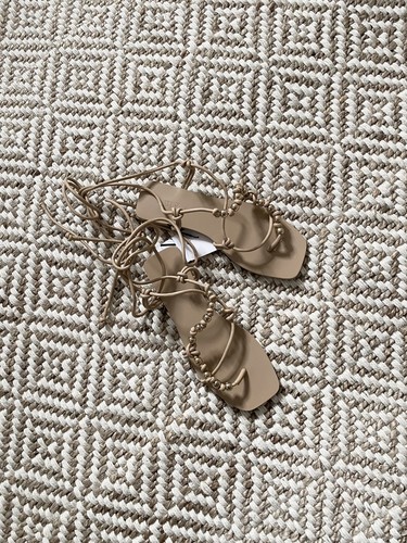 Zara sand beige - sand, flat