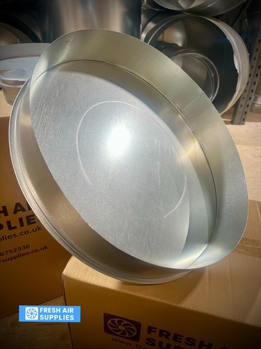 Blank end cap galvanised - blank,