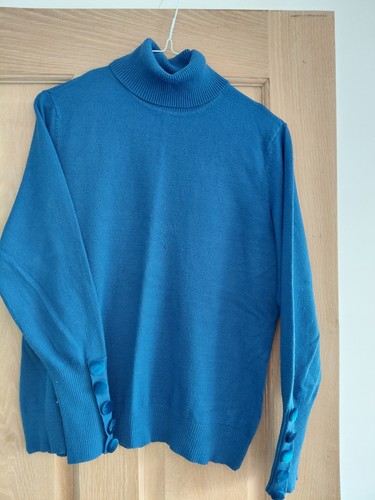 Savida dunnes blue turtle neck - savida,