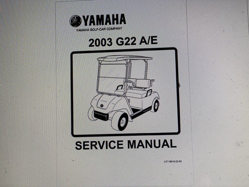 Yamaha 2003 g22 e golf - 2003,