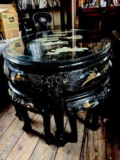 Vintage Chinese Black Lacquer