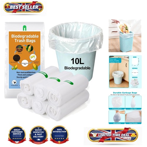 120 white biodegradable bin - 120,