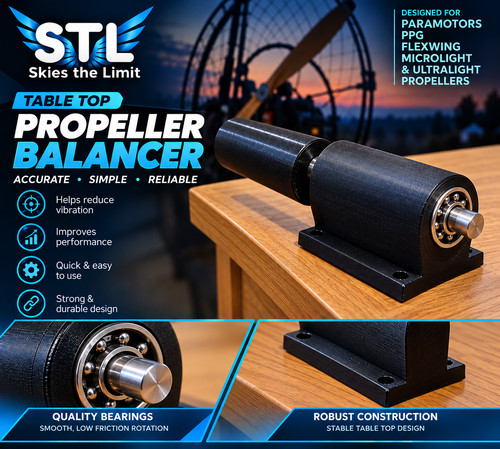 Table top propeller - table, balancer