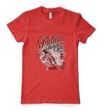 Indian Motorcycle Club Head Dress Motor Bike Personalised Adult And Kids T Shirt