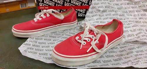 Vans old school trainers - school, red