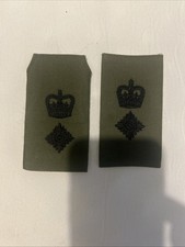 Army Officer Epaulettes Green
