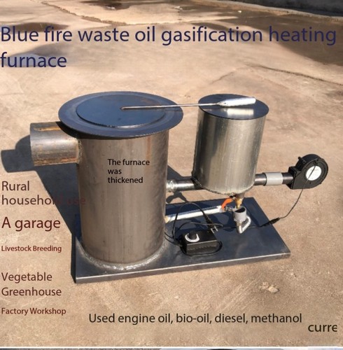 Waste oil fired - oil-fired, heater:using