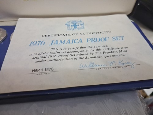 1976 jamaica proof - jamaica,