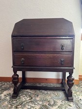 1930s/1940s Solid Wood Writing Desk/Bureau. Good Condition