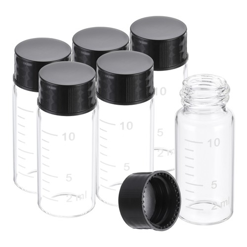 6pcs 10ml small clear glass - 6pcs,
