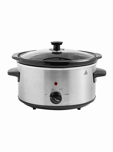 Slow cooker stainless - slow,