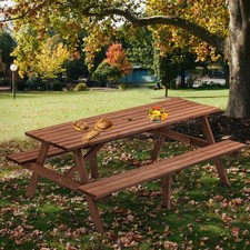 Durable Wooden Picnic Table
