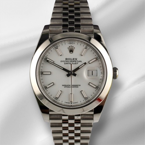 Rolex datejust 41mm steel - rolex,