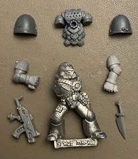 GW Citadel WH40k 1990s “ Space Marine Mk7 Armour “ (metal / plastic) (D)