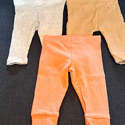 Baby ribbed leggings - leggings, 0-3