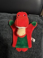 Vintage Simba HAND PUPPET RED