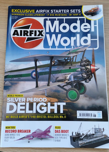 Airfix model world june 2024 - airfix,