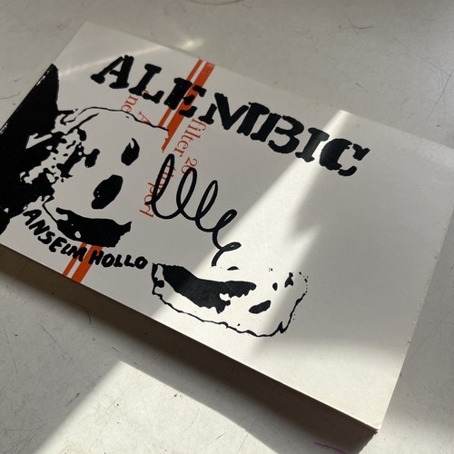 Alembic anselm hollo 1972 - alembic,