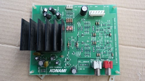 Konami arcade sound - sound, amp