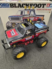 Tamiya Vintage Ford F150 Ranger Blackfoot RC Car 1980s.