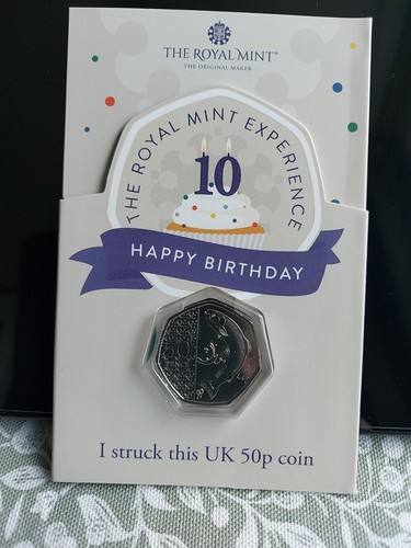 Royal mint syo salmon 50p - mint,