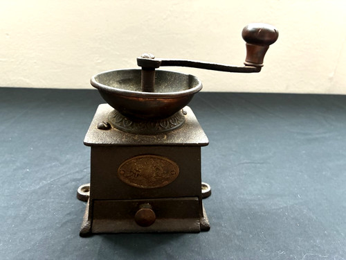 Antique coffee grinder - coffee,