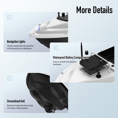 Gps bait boat - boat, wireless